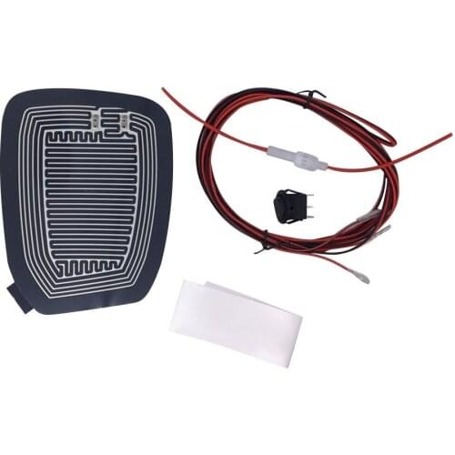 Car-styling Auto Car Rear-view Mirror Glass Heated Pad Defrosting Plates Rain-proof Retroreflector Heating Film Automotive