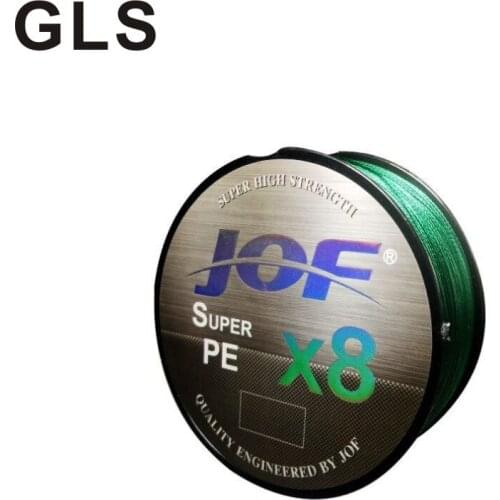 GLS brand 8 woven PE Dali horse 500m tensile strength strong anti-wear, stable and strong anti-bite fishing line
