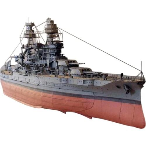 Exquisite 1/250 US Navy Ship DIY Paper Model Kit Education Game Papercraft Handmade Toy Lovers Gifts