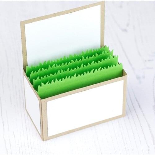 JMCRAFT 2021 New Cute Box #2 Metal Cutting Dies 3D DIY Scrapbook Handmade Paper Craft Metal Steel Template Dies