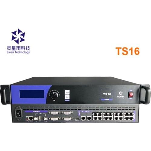 Linsn TS16 linsn control system full color led sending box support led display indoor outdoor big display