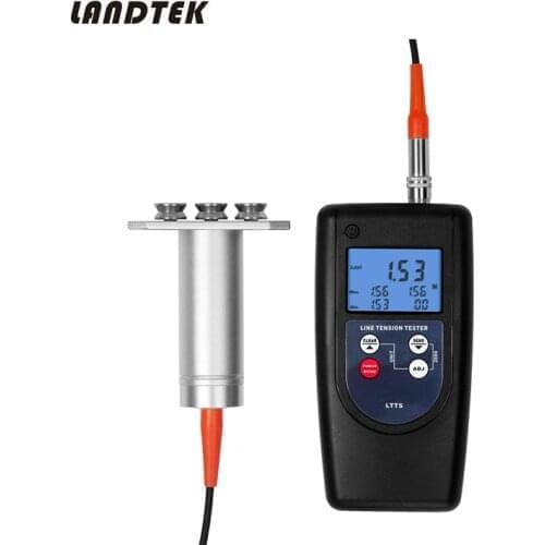 LTTS Line WireTension Meter Strain Gauge Measuring Principle Force Gauge Range 2K-50K Dynamometer 4 Units Kgf , gf , N , Lbf