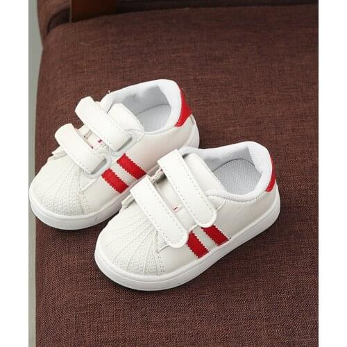 Fashion Boys Girls Casual Shoes White Childrens board shoes Sneakers For Toddlers Kids Childrens Anti-slid Sports Shoes 21-30