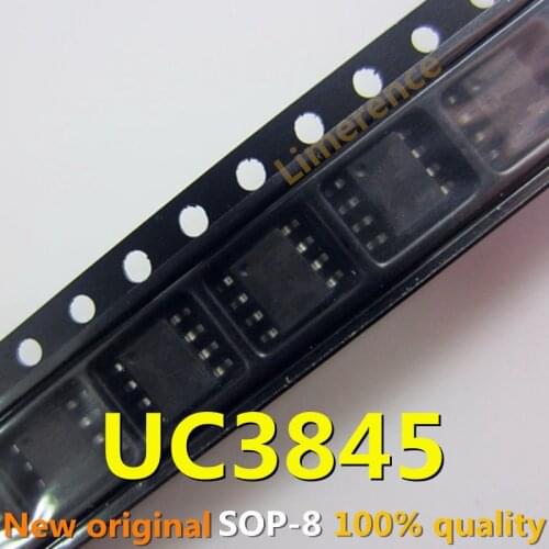 10PCS UC3845 SOP-8 UC3845B 3845B 3845A 3845 SOP8 SMD New and Original IC Chipset
