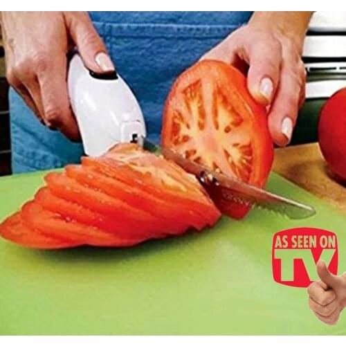 Stainless Steel Steak Knife Electric Meat Cleaver Automatic Shredder Multi-Function Kitchen Essential Gadget