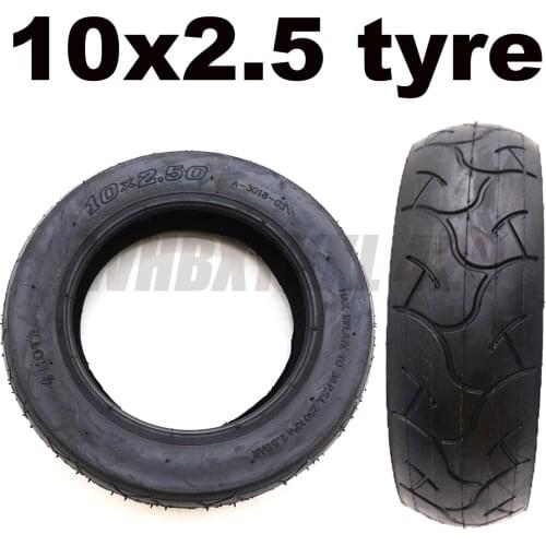HOTA Tires 10 x 2.50 inch Black 10X2.50 for Electric Scooter Balance Drive Bicycle Tyre wear resistant 10 inch tyre