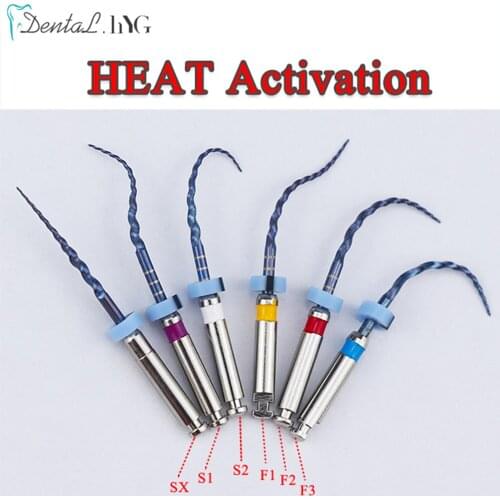 Dental super files taper Niti File Rotary Needle Accessories Endodontic Fles Use for Root Canal Cleaning Heat Activation