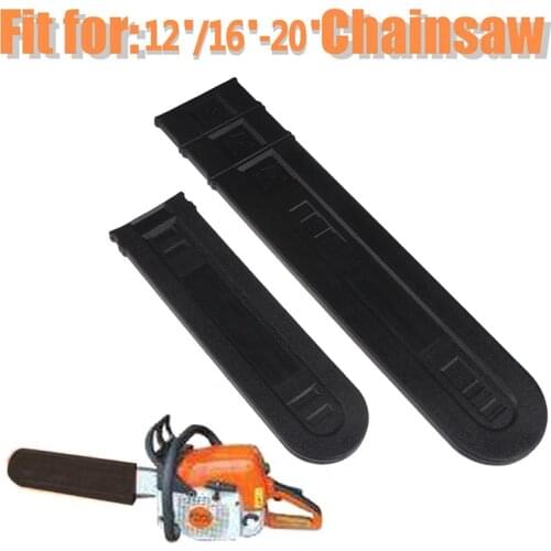 12''/16''-20'' Chainsaw Bar Universal Cover Guide Plate Set Scabbard Guard For Husqvarna