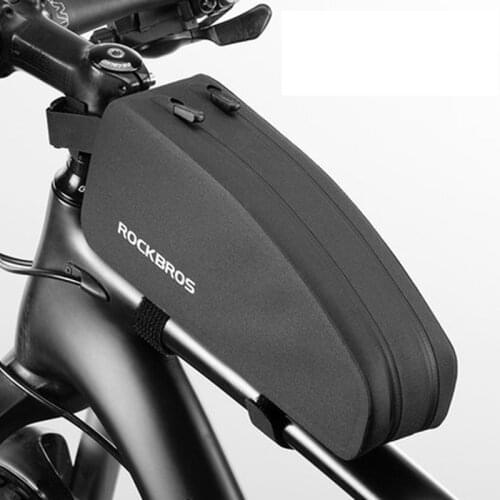 ROCKBROS Cycling Handlebar Bag Bicycle Bag Rainproof Mtb Phone Bag Bike Bag Accessories 6.7 Inch Mobile Phone Case Cycling Bag