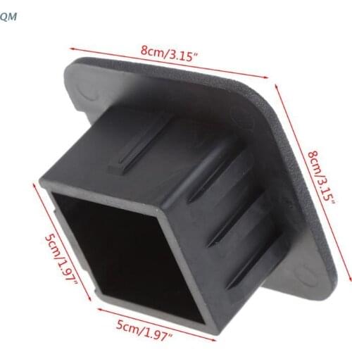 2" Trailer Hitch Tube Cover Plug Receiver Dust Protecter for jeep Ford GMC 13MF