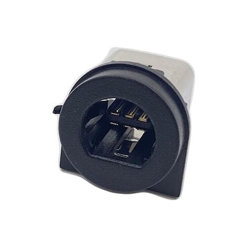30PCS Replacement 180 Degree female Connector for Nintendo Gamecube NGC Controller Cable Socket