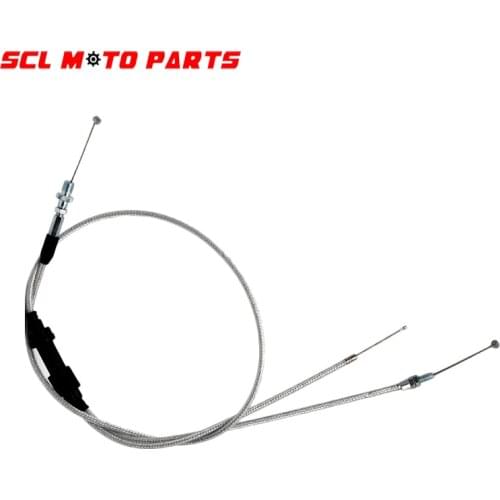 ALconstar-Motorcycle Gas Throttle Cable For Acceleration Pump 200cc 250cc Dirt Bike Motorcycle Parts Universal New