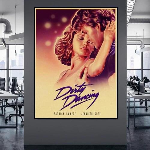 DIY Diamond mosaic Cross Stitc Movie Dirty Dancing Retro Diamond Painting 5d Diamond Art Embroidery Full Squre Round Home Decor