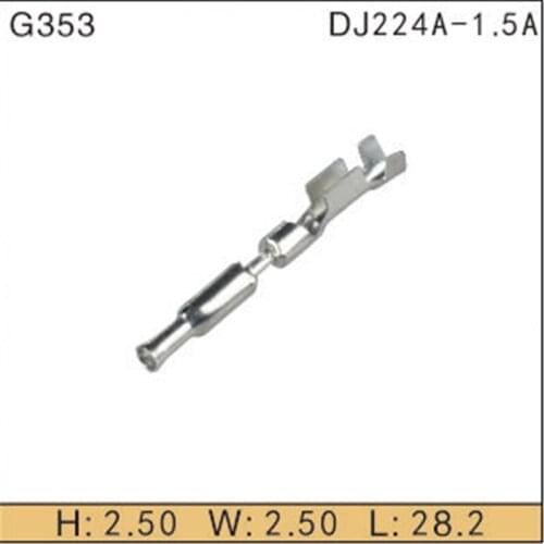 Free shipping 1000pcs Car Electronics & Motorcycle Accessories & Parts G353 male terminal connector