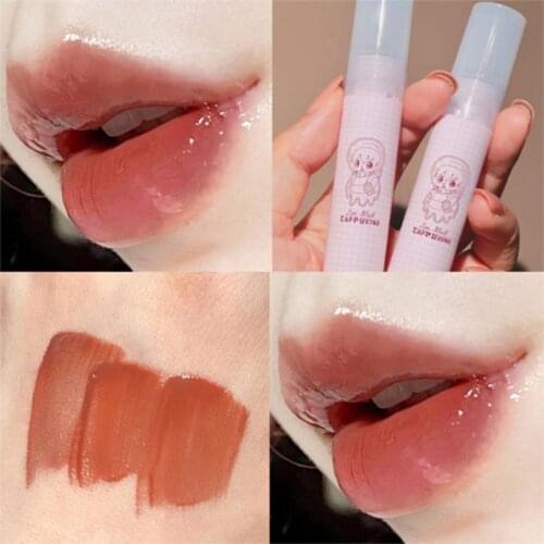 Cappuvini Water Lip Gloss New Lip Gel Mirror Lip Glaze Moisturizing Korean Makeup Lipstick Beauty Cosmetics Maquillaje TSLM1