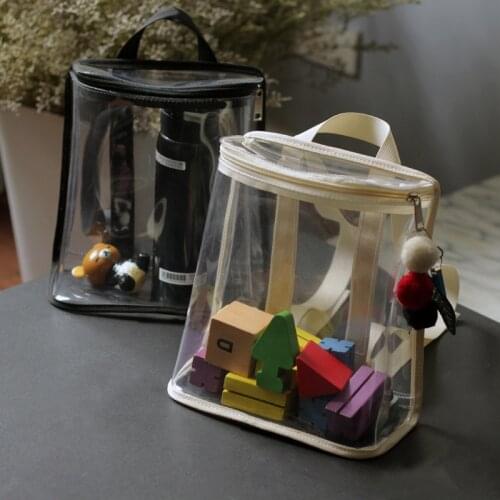 Kids Mini Backpack Purse Cute PVC School Bags for Baby Girls Jelly School Backpack Boys Clear Backpacks Beach Bag