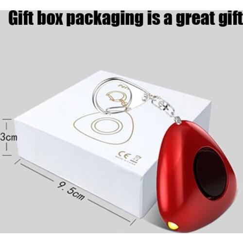 A flashlight with a Wolf alarm is safer than a sprayer fog tear jerker and pepper spray