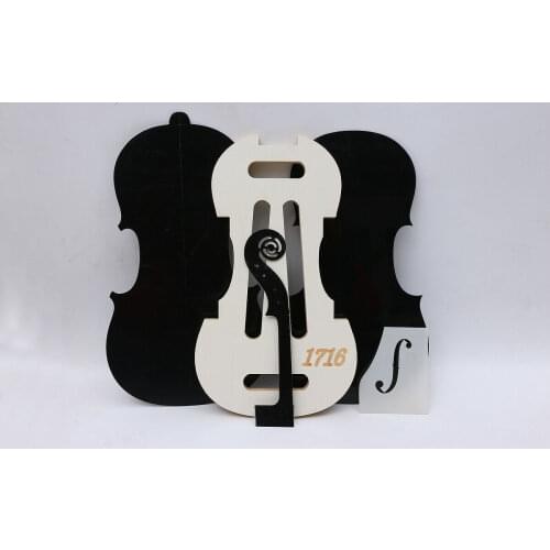 4/4 violin templet Mold neck / F hole Templet Violin Making tool 1716 year Style or 1715 can choose