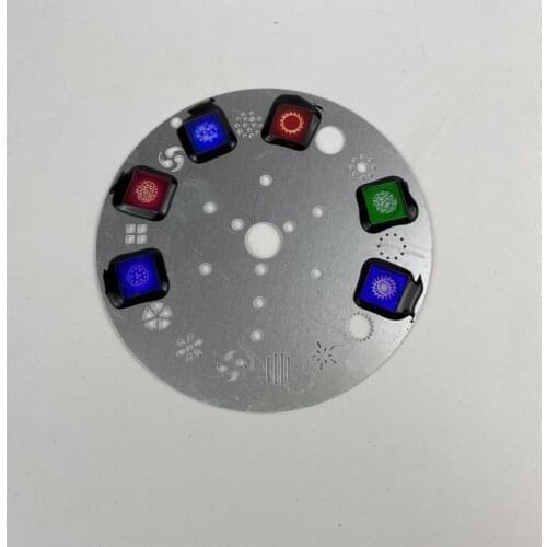 4pcs/lot New Gobo Wheel with Color Gobo for 5R 7R Beam Moving Head Lighting Replace Multi Gobo Color Wheel