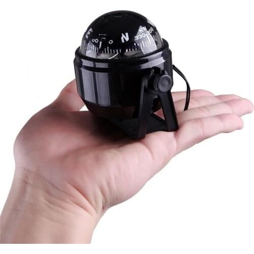 Car Travel Marine Compass Magnetic For Boat Sea Marine Pivoting High With LED Light Compass Quality Adjustable G8W0