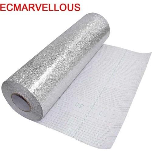 Sticker Oil-proof Mural Walpaper Papier Peint Waterproof Tapiz Wall Paper Home Decor Oil Proof Papel De Pared Kitchen Wallpaper