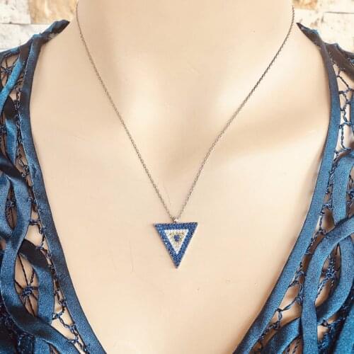 Evil Eye 925 Silver Necklace