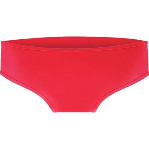 Practical Swimming Solid Waterproof Elastic Leakproof Non Toxic Women Panties Silicone Middle Waist Beach Menstrual Period Soft