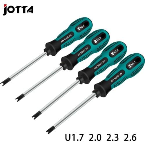 M Type Screwdriver Professional Used For Special-Shaped Hand Tool U-shaped Y-shaped Triangle Repair Screwdrivers Set U1.7 U2.0