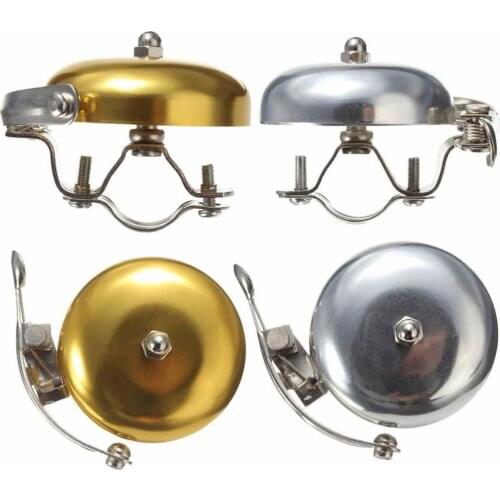 Vintage Classic Bicycle Bell Ring Cycling Bike Brass Retro Upgrades Parts Cycling Bike Warning Horn Loud