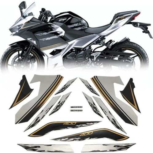 High Quality Motorcycle Applique For Ninja400 Fit Ninja 400 Bodywork Fairing Full Kit Decal Sticker ABS Decorative Protector