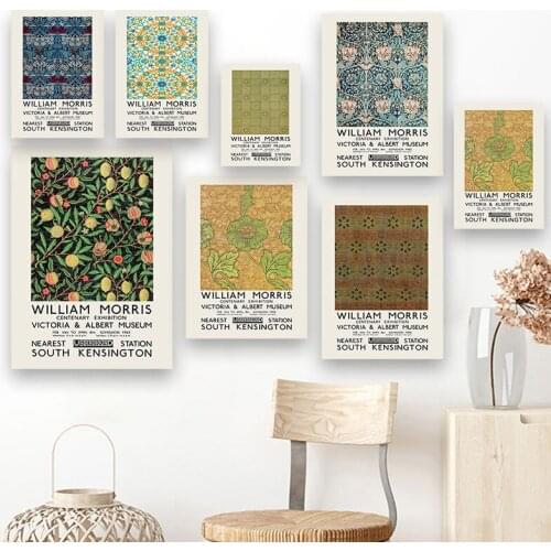 William Morris Exquisite Design Decorative Painting Canvas For Living Room Decoration Wall Decor