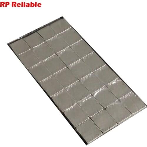 Promotion! 30pcs 1.0mm thick, Dark Grey (15mm*15mm*1mm) Silicone Thermal pads for Laptop IC VGA, LED, Heat Sink