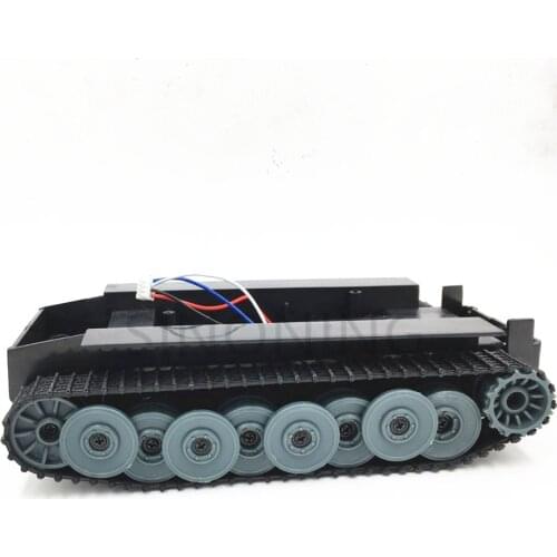 Free shipping Economy 2WD German Tiger tank Robot chassis 1:32 arduino KIT Raspberry Pi DIY Large inventory