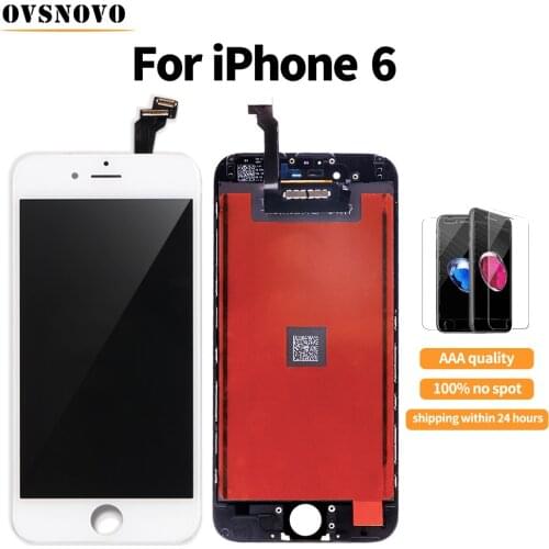 No Dead Pixel LCD Display For iPhone 6 Screen Replacement with Touch Screen Digitizer for iPhone 5 6s 7 LCD pantalla With Gifts