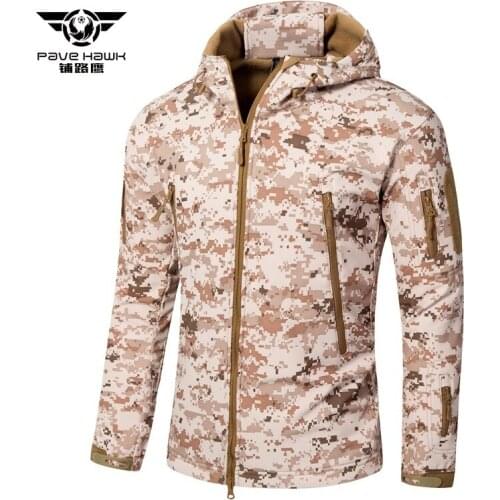 Big yards soft shell charge clothing mens fleece winter outdoor coat to keep warm camouflage