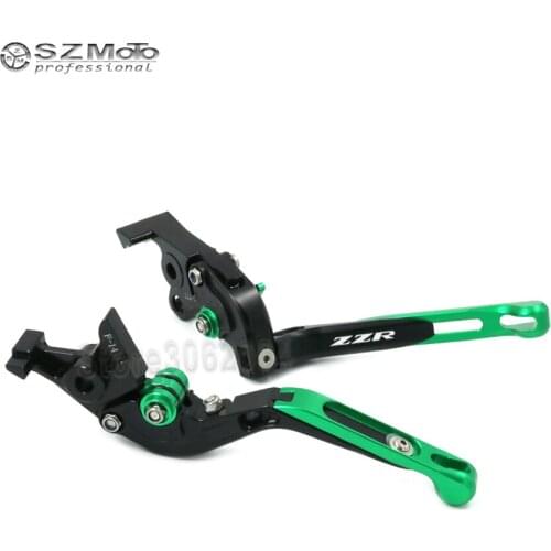 For KAWASAKI ZZR1200 ZZR 1200 2002-2005 2004 2003 Motorcycle Accessories Folding Extendable Adjustable Brakes Clutch Levers CNC