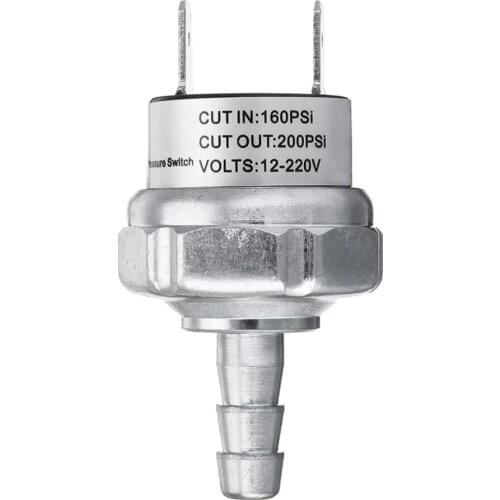 Air Compressor Pressure Switch D55168 N003990 160 PSI Cut On/200 PSI Cut Off