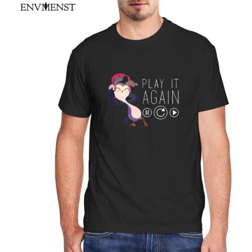 Funny Animal Pattren T Shirt Vintage Tees 100 Cotton Kawaii Music Quotes Owl Graphic Shirts Hip Hop Mens Clothing Harajuku Tops