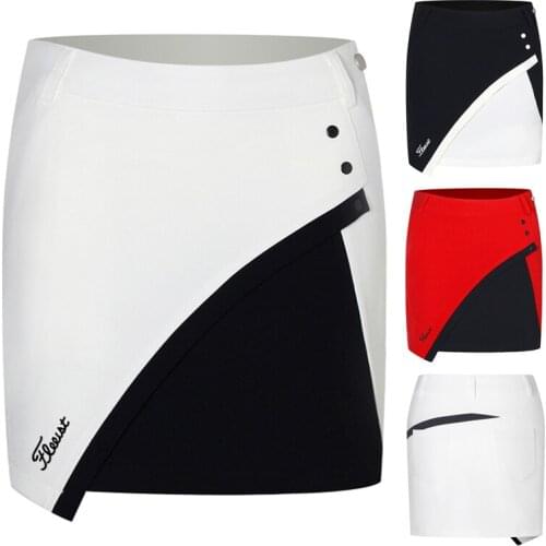 New Golf Wear Womens Skirts, Leisure, Breathable Sports, Quick-drying Short Skirts, Five-point Golf Wear Golf Wear