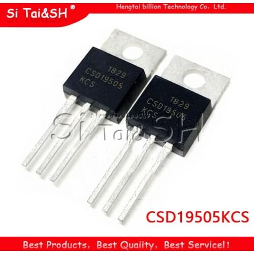 5pcs/lot CSD19505KCS TO-220 CSD19505 TO220 19505KCS 80V 150A new original