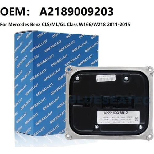 ​NEW OEM For Mercedes Benz W166 W218 2011-2015 XENON LED Module Ballast Headlight Control A2189009203