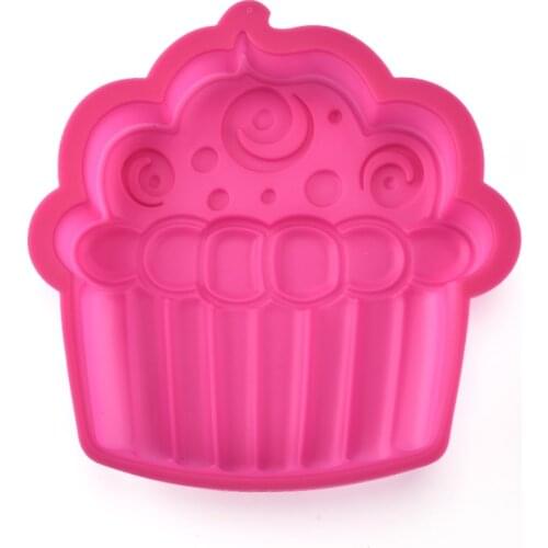 Silicone Big Cake Molds fort Shape Cake Bakeware Baking Tools 3D Bread Pastry Mold Pizza Pan DIY Birthday Wedding Party