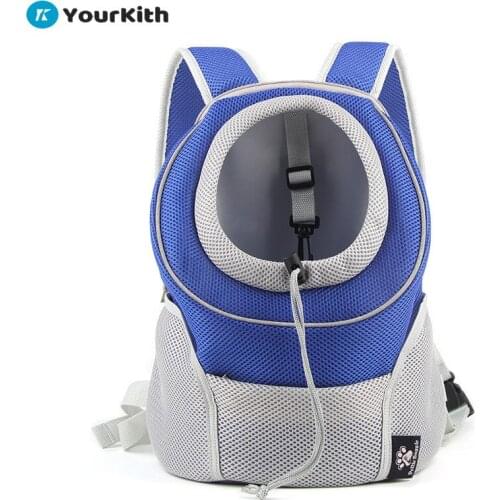 YourKith Pet Travel Bag Double Shoulder Portable carrying backpack Outdoor Pet Dog Carrier Bag Backpack For Small Dogs