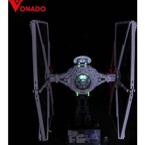 Led Light For 75095 05036 Star Ucs Tie Fighter Building Blocks Bricks Toys (Not Included the Model)