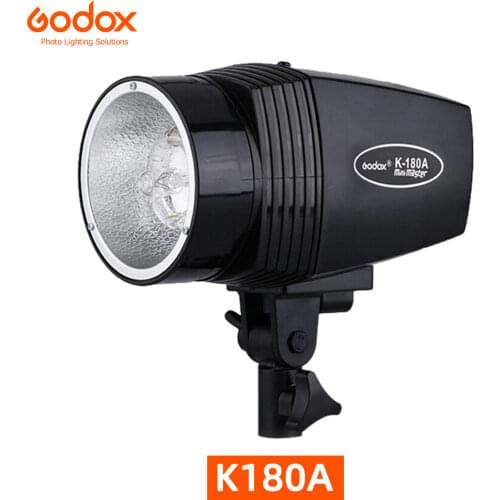 Godox K-180A 180W Monolight Photography Photo Studio Strobe Flash Light Head K180A Mini Master Studio Flash