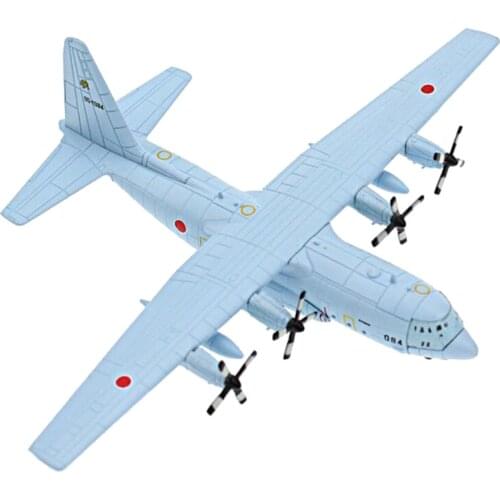 Japan C-130H Aircraft Model Diecast Plane Airplane Collection Kids Gift