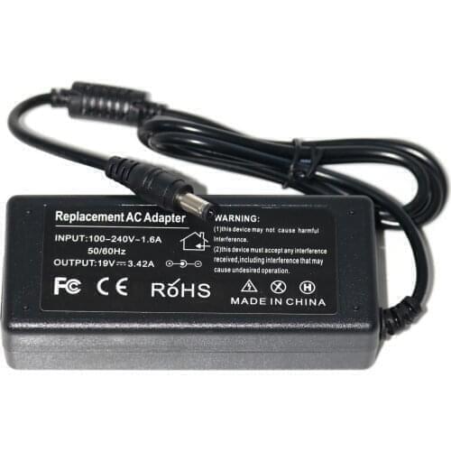 65W 19V 3.42A AC Adapter Laptop Charger Replacement for Toshiba C55 C55D C55T C655 C655D C675 C855 C855D L55 L655 L675 L745 L755