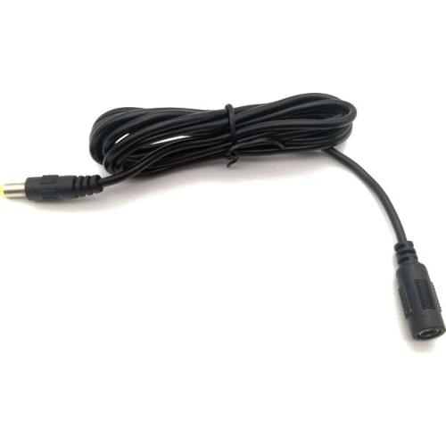 1m 2m 5m DC Power 5V 9V 12V 5.5*2.1mm / 5.5x2.1mm Female to Male Plug Cable Extension Power Plug Adapter Connector Cord Jack