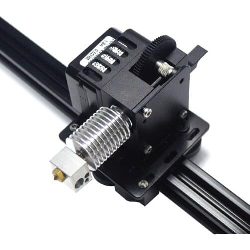 1set All Metal E3D Titan Aero Extruder 1.75mm Universal V6 Hotend with V-Slot Openbuilds Gantry Plate Set for 3D Printer