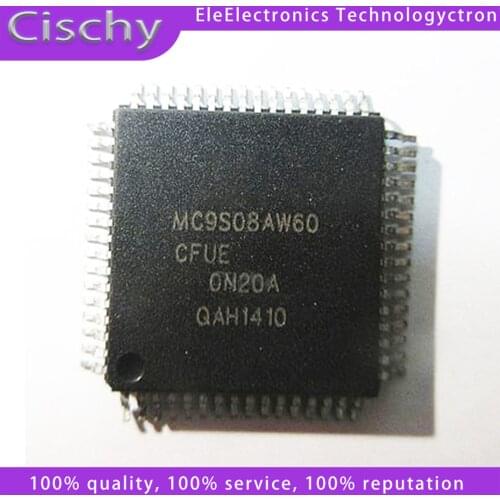 1PCS MC9S08AW60CFUE QFP-64 QFP MC9S08AW60 QFP64